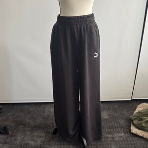 Puma Black Relaxed Fit Sweatpants